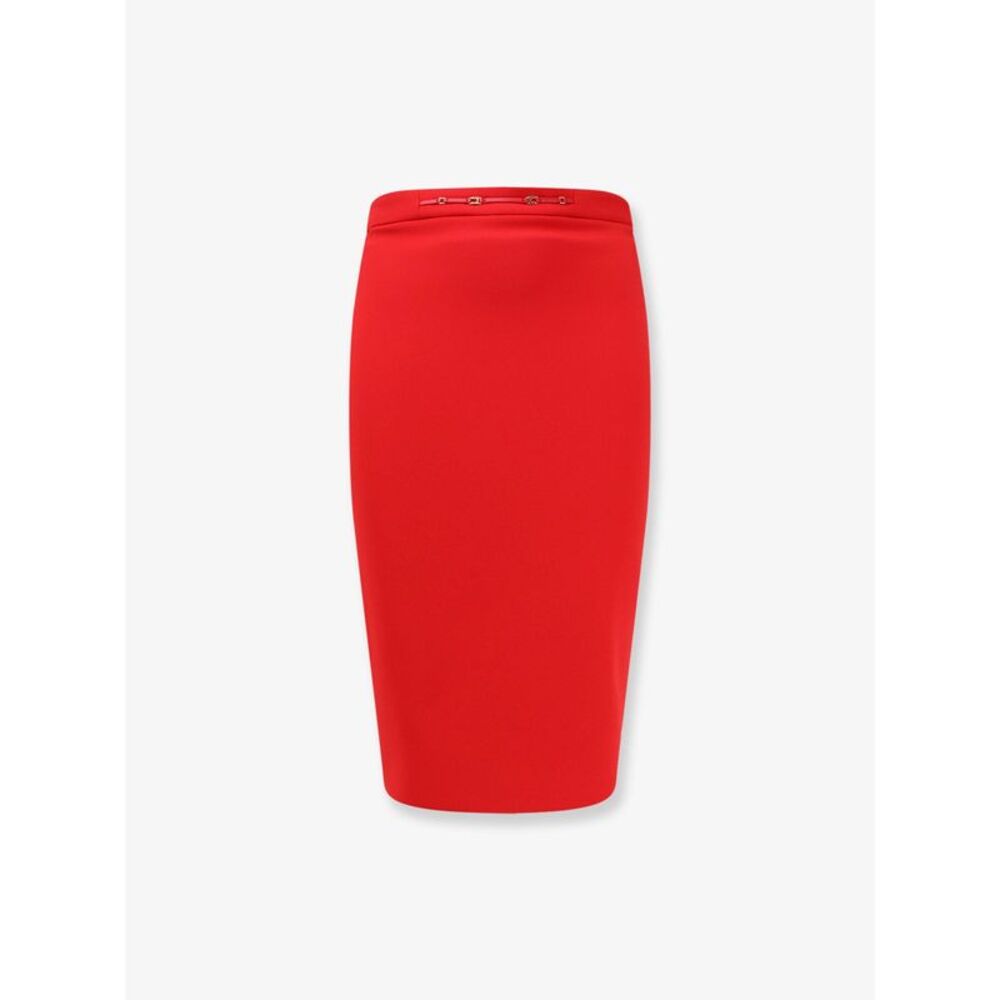 Elisabetta Franchi Women Essentials Skirt With Monogram Detail